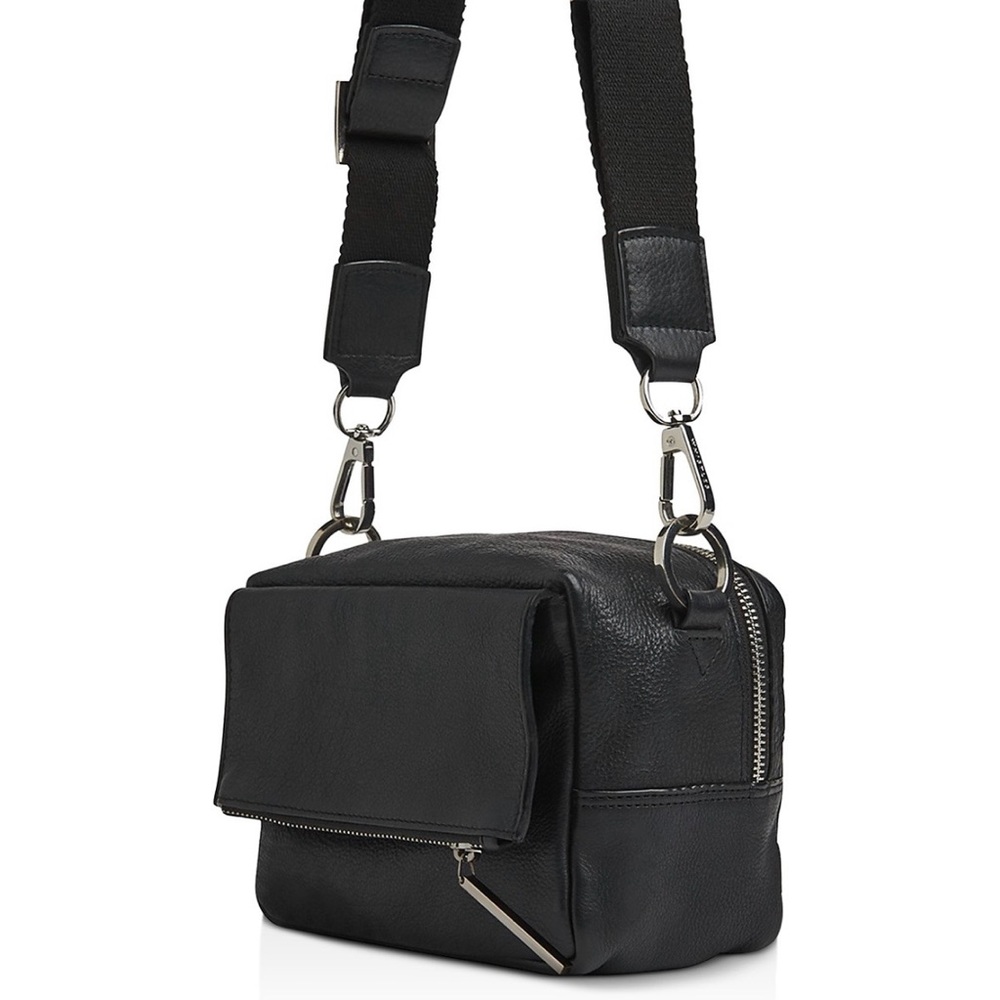 BiBi Whistles  genuine 100% soft leather Black Crossbody Bag from Bloomingdale’s